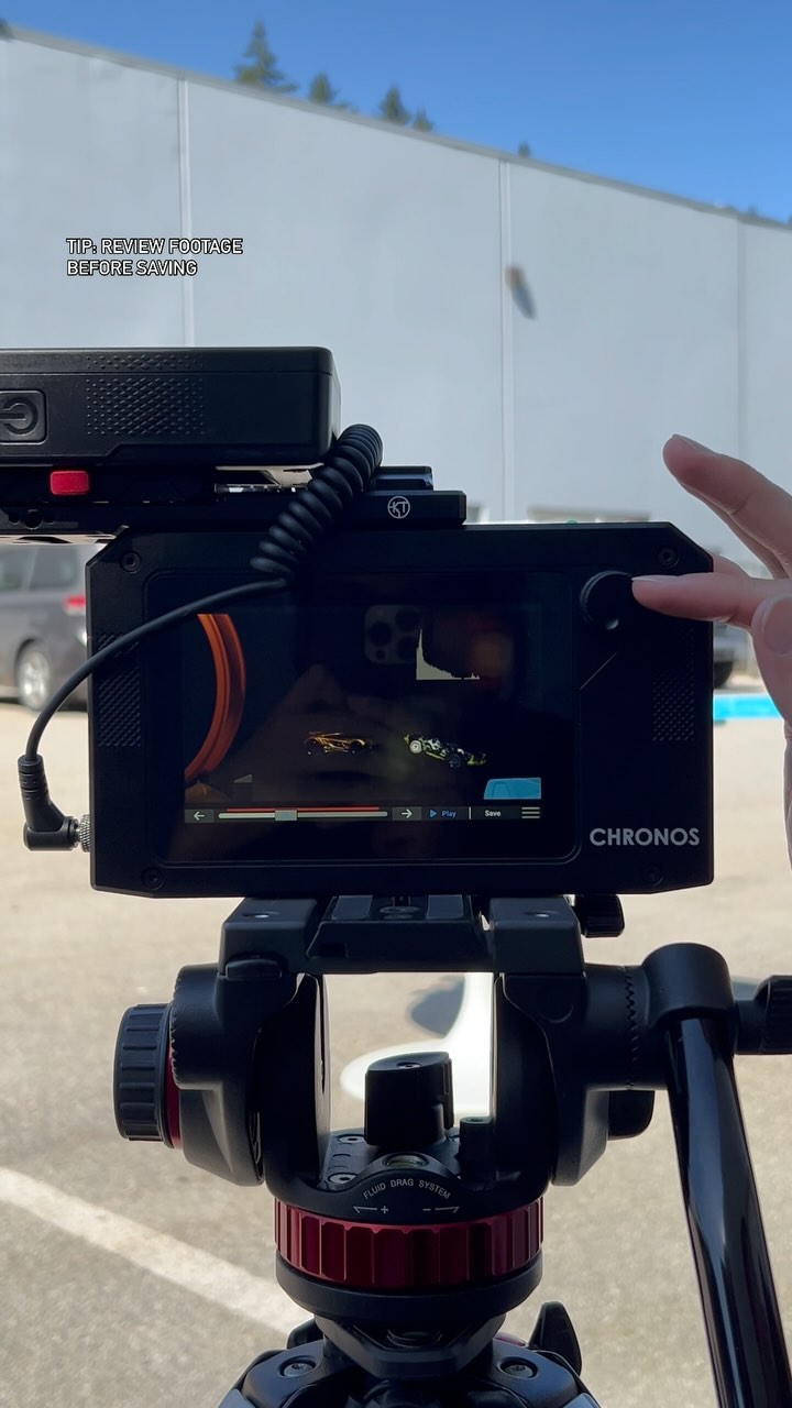 Play back your slow-mo footage filmed on the Chronos before deciding to hit save 📷Camera used - Chronos 4K12Link in bio to learn more about our cameras 🔗
.
.
.
#chronoscamera #cameras #slowmotion #hotwheels #collision #behindthescenes #4kcamera #cameratips #tip #production