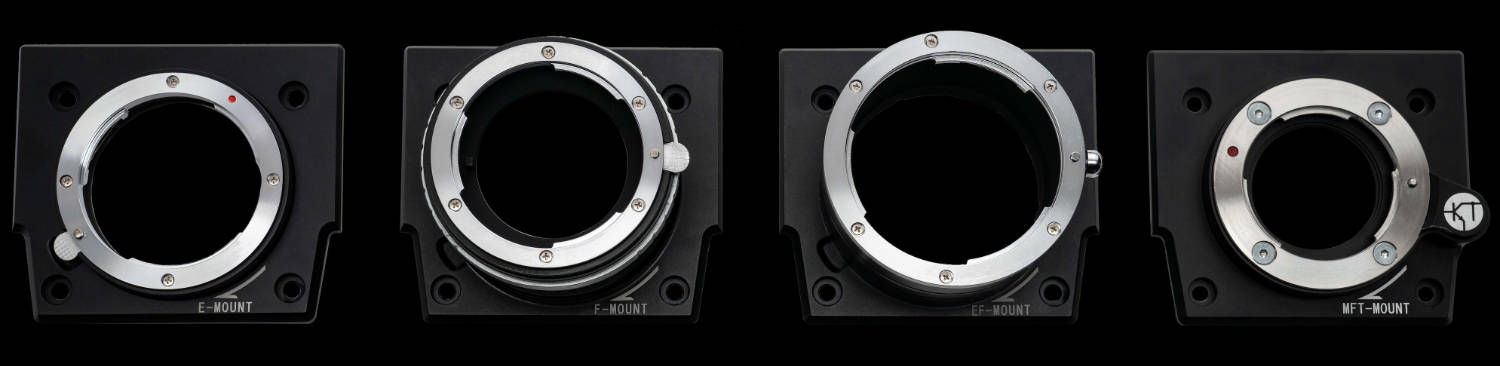 Flexible camera lens mounts Flexible camera lens mounts